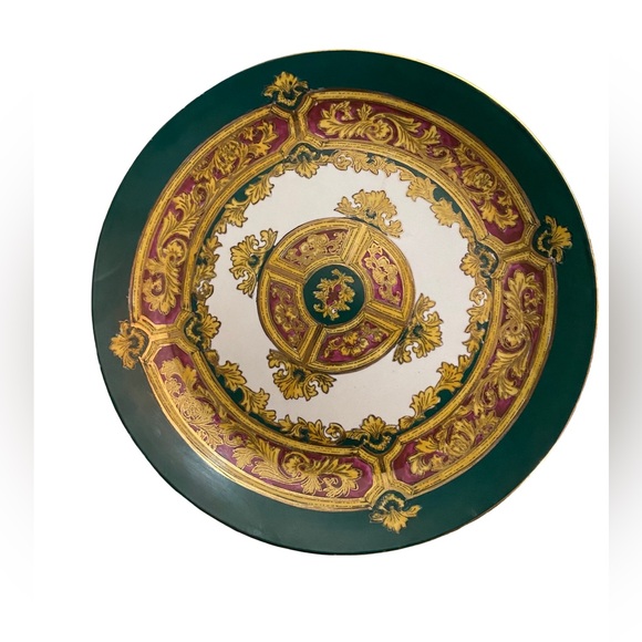 Andrea By Sadek Other - VTG Andrea By Sadek‎ Decorative Plate Oriental Neoclassical Gold Gilded 10"